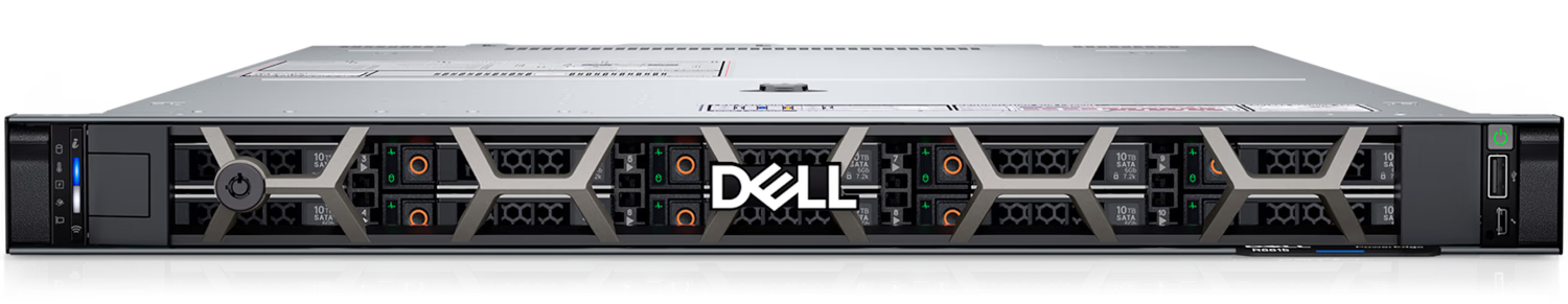 serwer dell poweredge r6615 widok z przodu